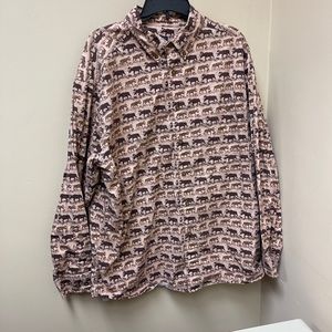 Wool rich bison moose